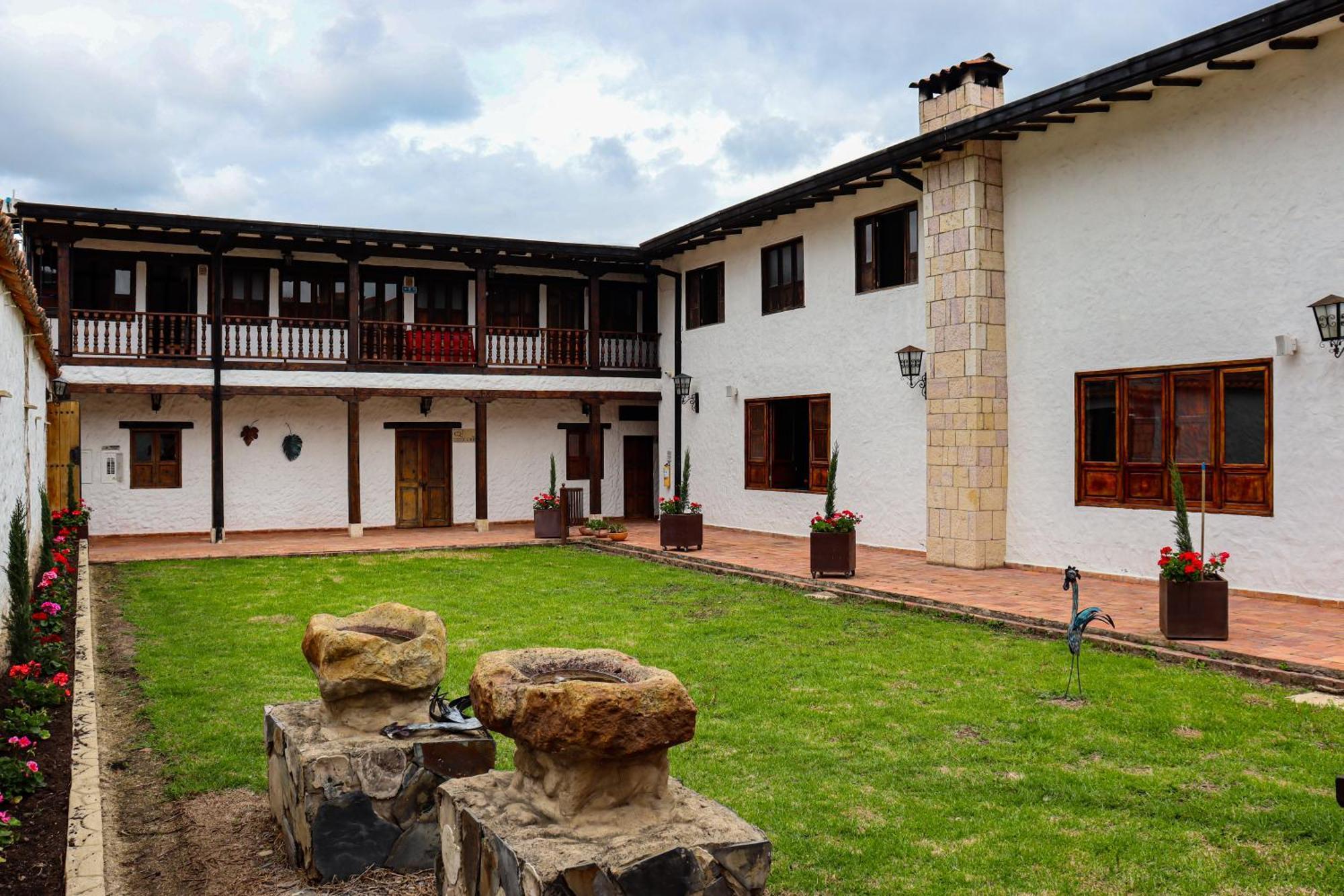 Hotel Casona Quesada Suesca Exterior foto